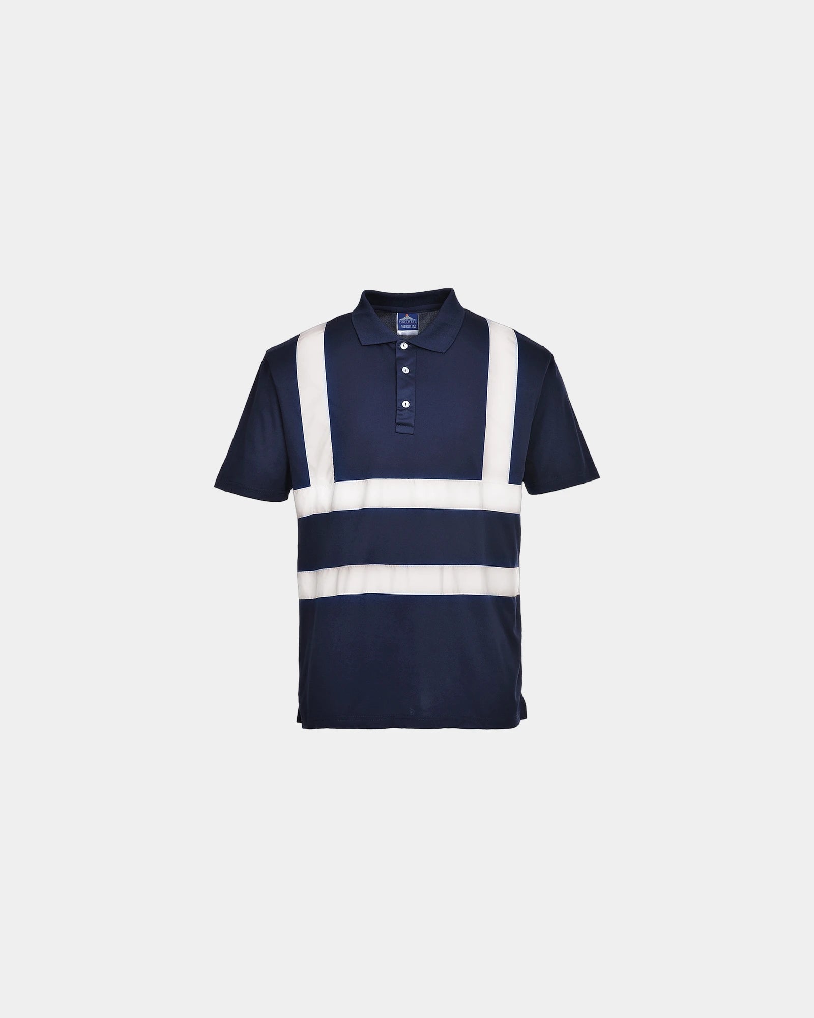 Polo respirant Iona à personnaliser - Bleu Marine